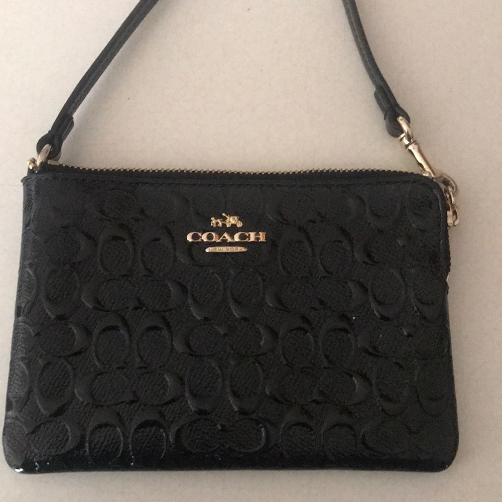 Authentic coach wristlet